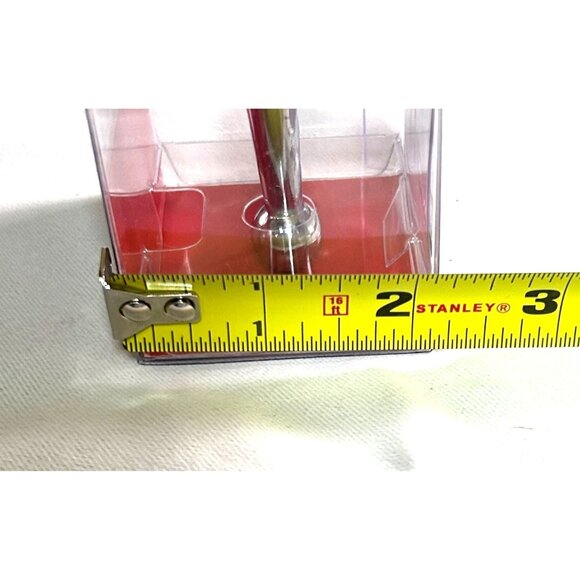 New Pier 1 Imports Red & White Bottle Stopper With Swirl Design In Gift Box - Picture 9 of 9